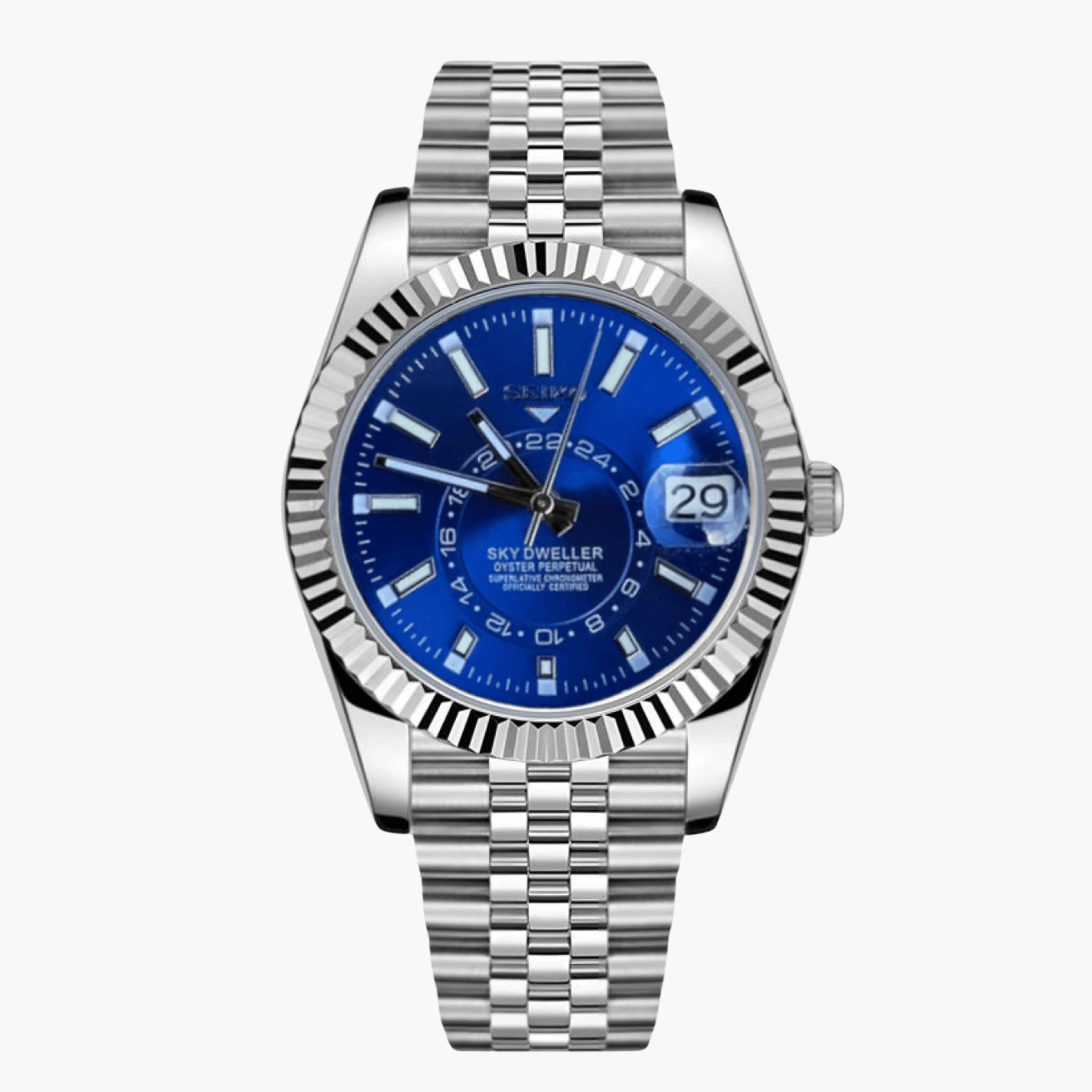 SeikoDweller Blue
