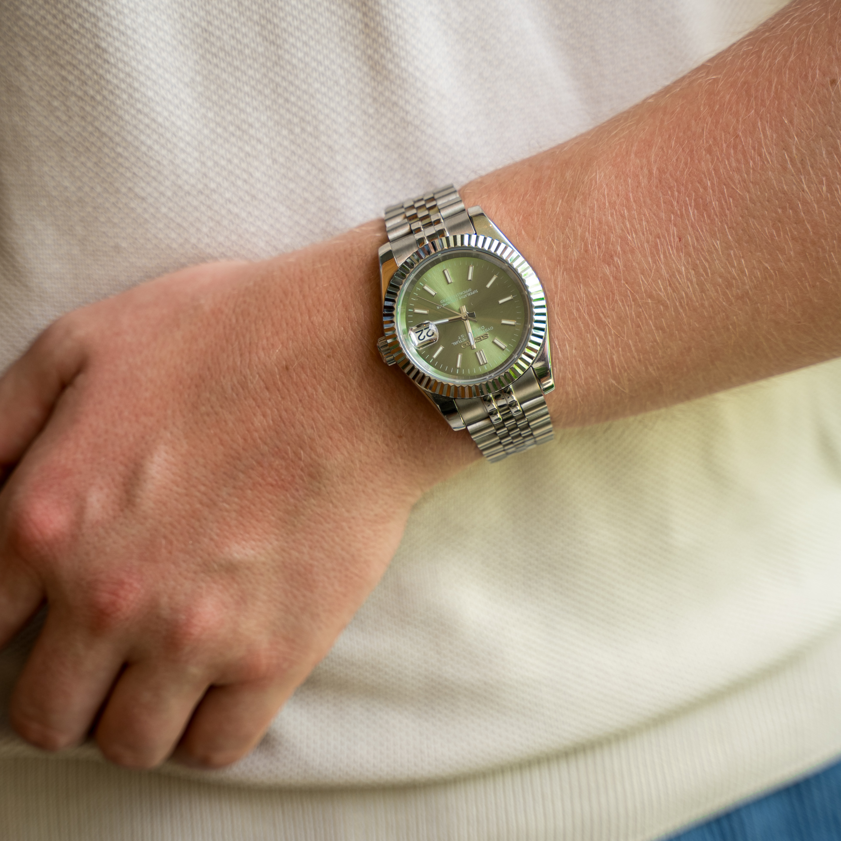 Seikojust Olive Dial
