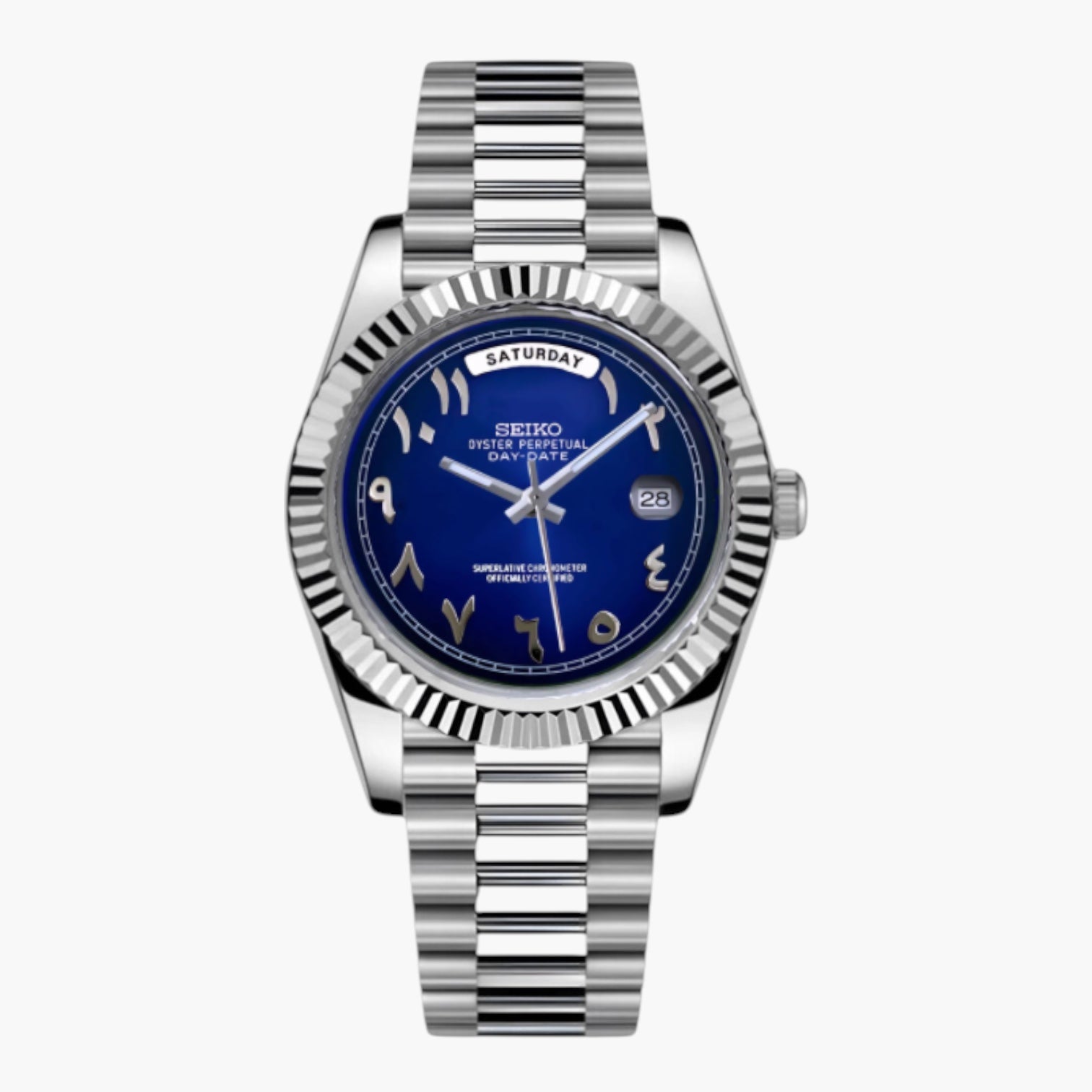 Seikodate Blue Arabic